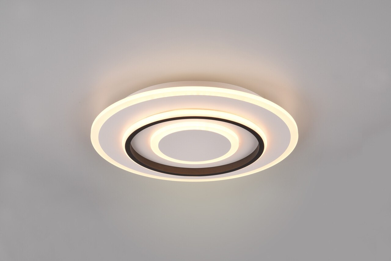 Plafoniera Jora, RL, 40x6 cm, 46W, 1x SMD, metal, alb mat - imagine 7